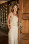 Set ZENDA Bordado Beige