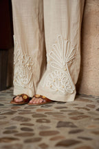 Set ZENDA Bordado Beige