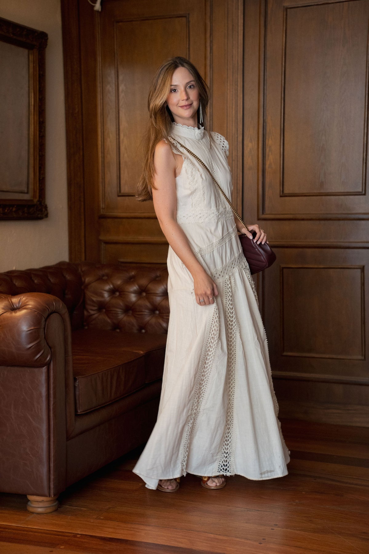 Vestido OASIS Beige