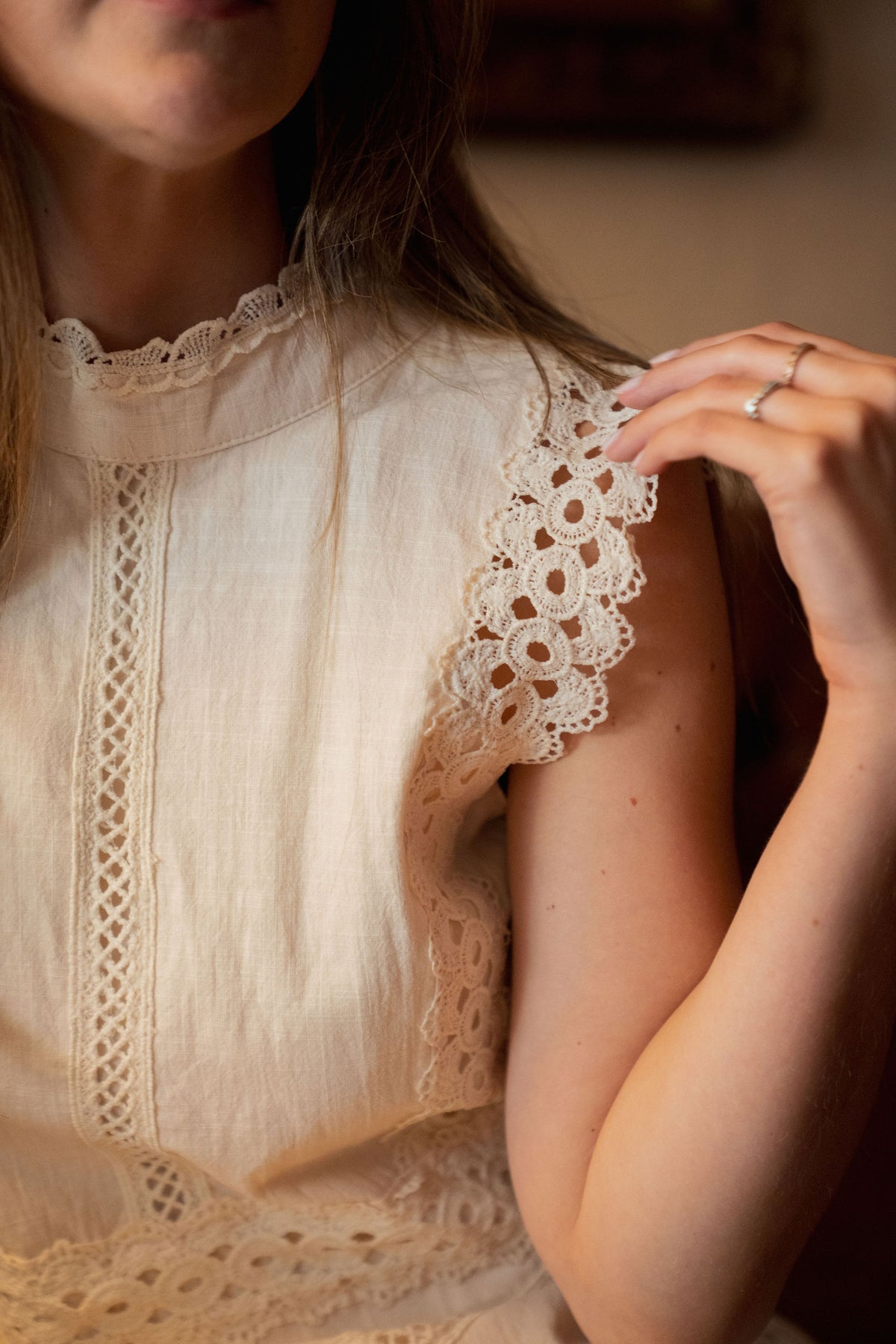 Vestido OASIS Beige